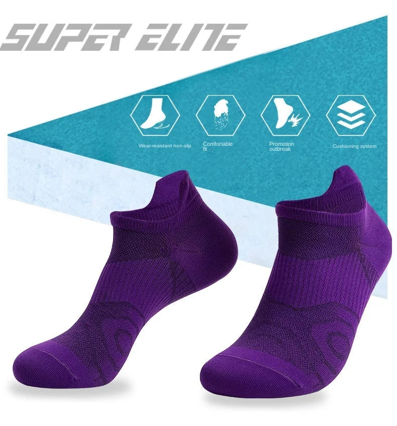 Men Women Running Socks Basketball Breathable Anti Slip