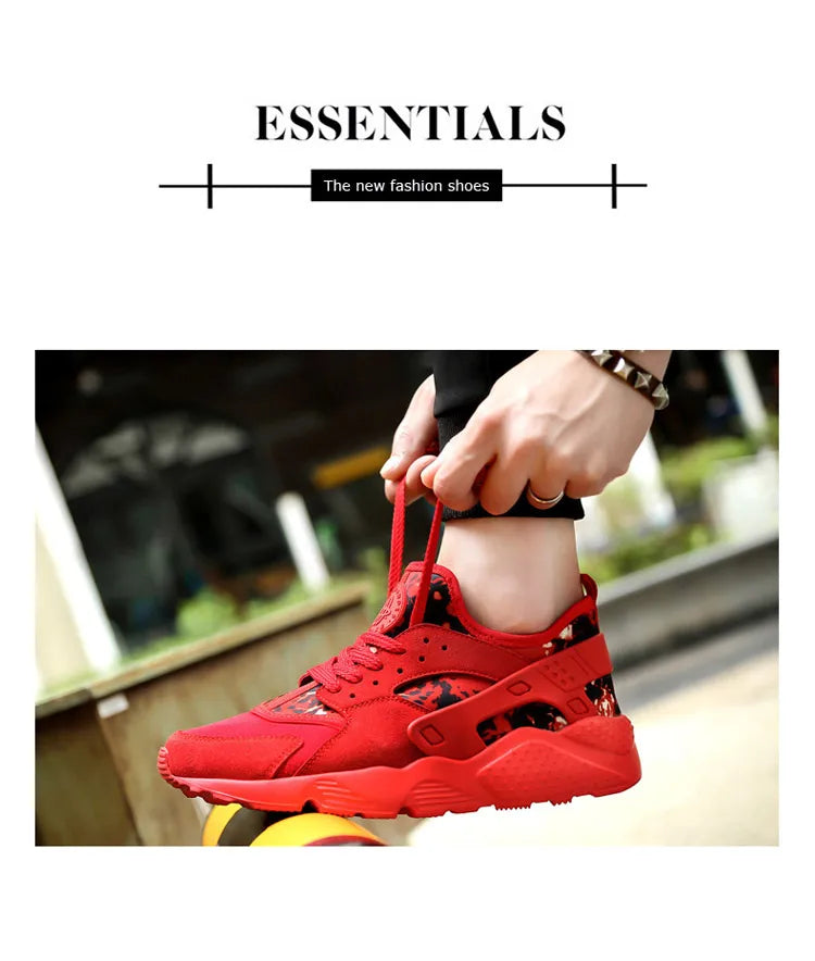 Unisex Camouflage Sneakers Mesh Sports Running Shoes