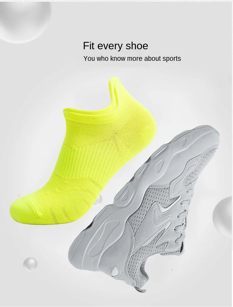 Men Women Running Socks Basketball Breathable Anti Slip