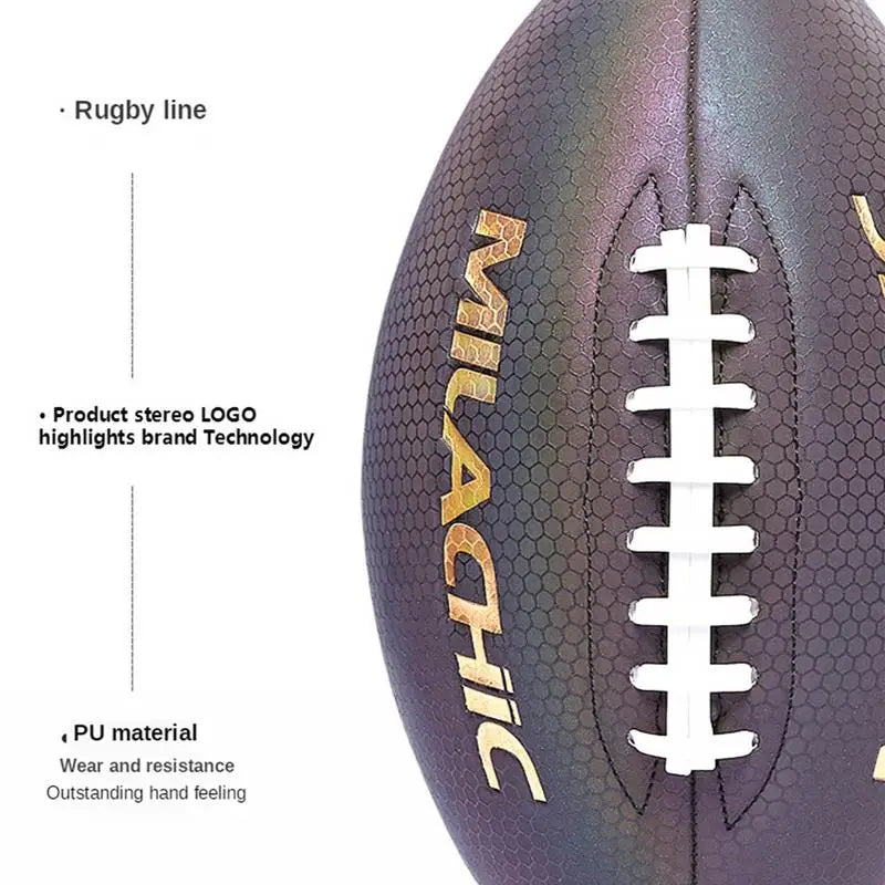 Reflective American Football Luminous Wear-resistant Training Ball