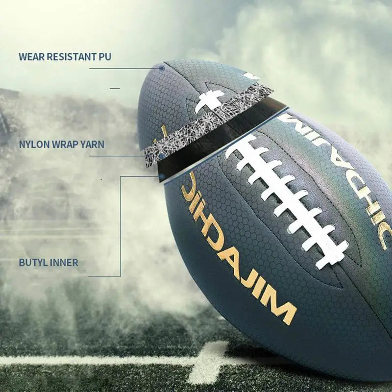 Reflective American Football Luminous Wear-resistant Training Ball