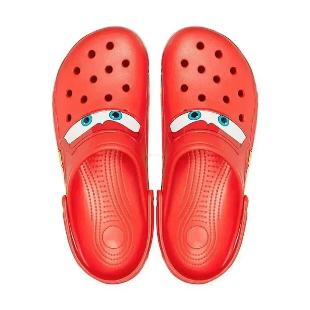 Disney McQueen's Pixar Cartoon Waterproof Slippers Outdoor