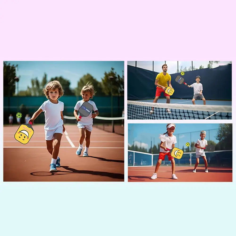 Pickle Ball Paddle 2pcs Portable Pickleball Set
