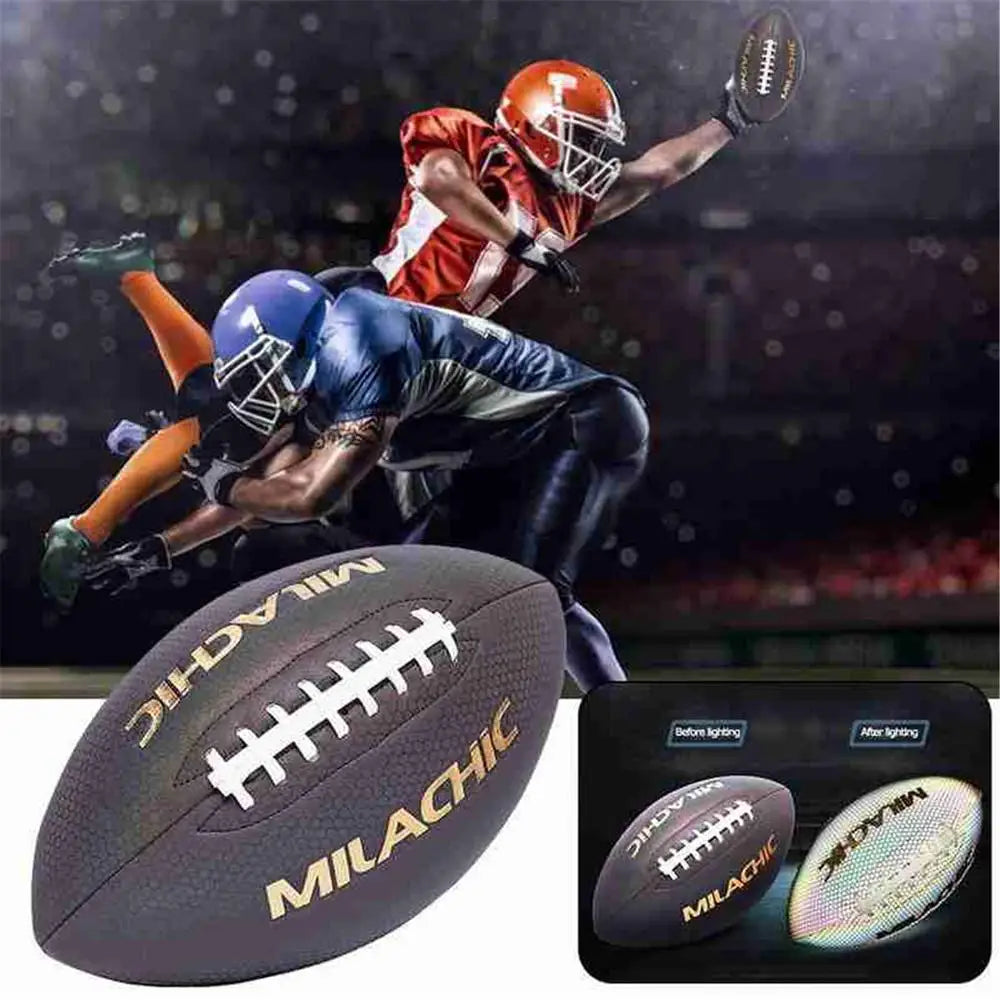 Reflective American Football Luminous Wear-resistant Training Ball