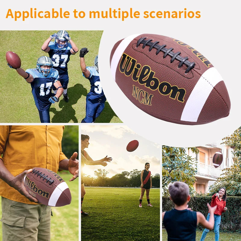 High Quality Football Size 3 6 9 PU Leather American Football