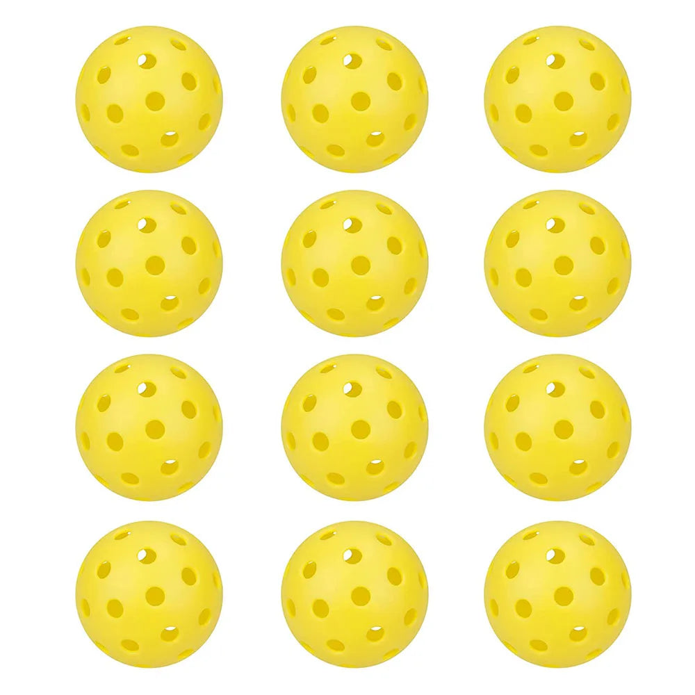 6 Pack Pickleball Balls for Outdoor Indoor Sports