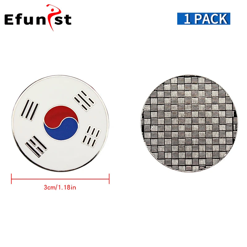 1Pcs Golf Ball Marker Golf Cap Clips With Magnet Mark Golf Ball Position Removable Metal Various Styles Men Women Drop Ship