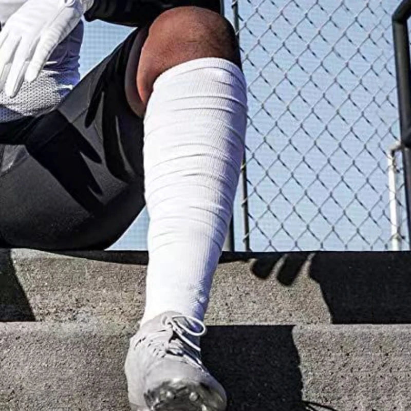 Football Socks Extra Long Padded Scrunch Athletic Socks