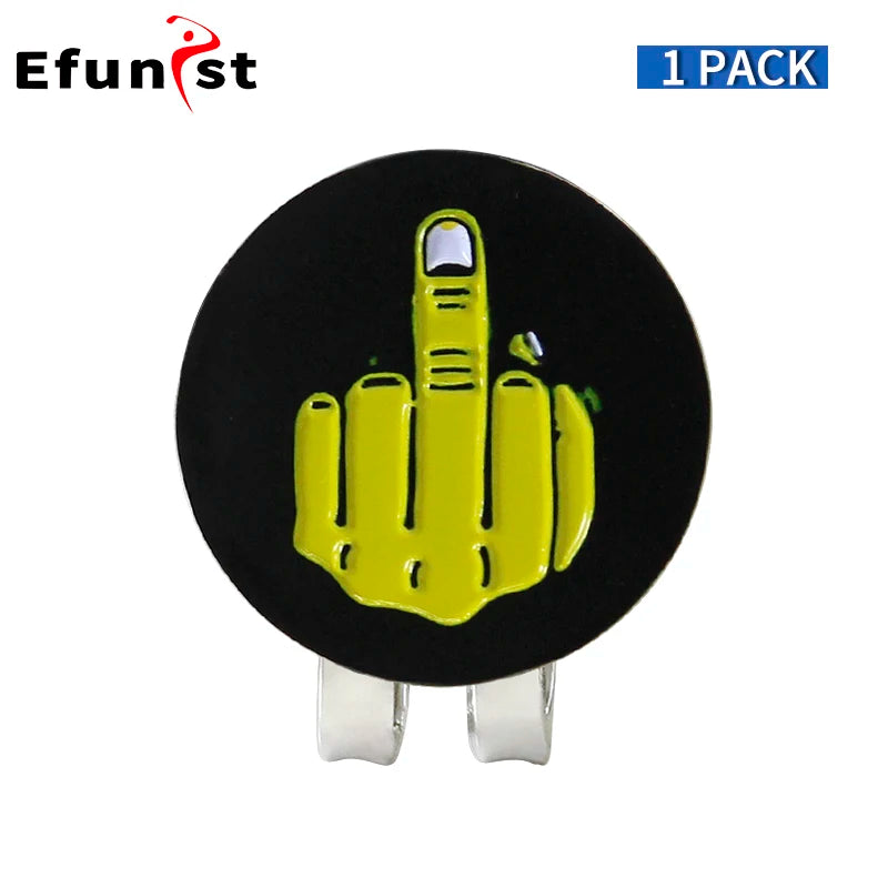 1Pcs Golf Ball Marker Golf Cap Clips With Magnet Mark Golf Ball Position Removable Metal Various Styles Men Women Drop Ship