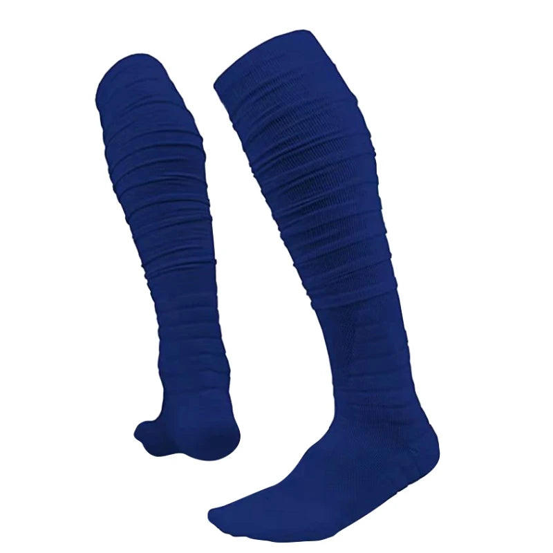 Football Socks Extra Long Padded Scrunch Athletic Socks