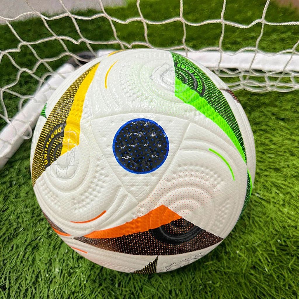 1Pc Classic Size 5 Soccer Ball, PU Leather Durable Kicking Sports