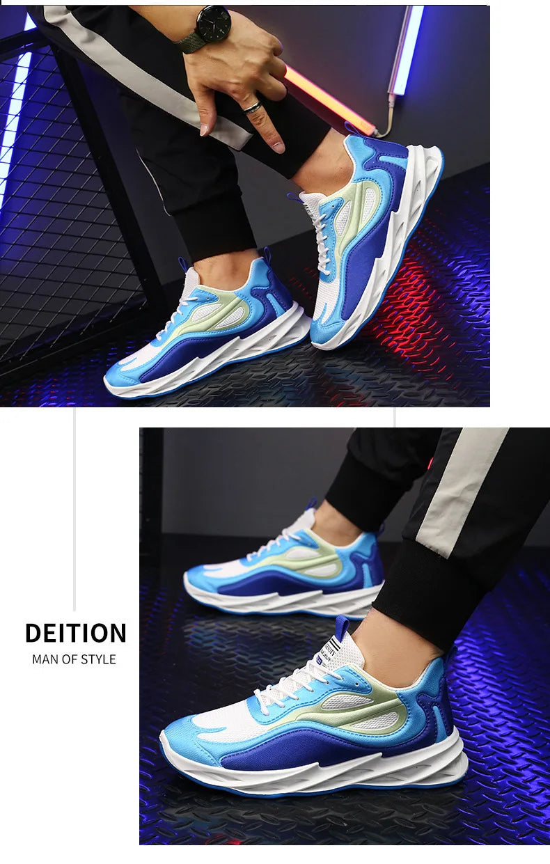 2024 Cloth Breathable Thick-soled Casual Sports Shoes