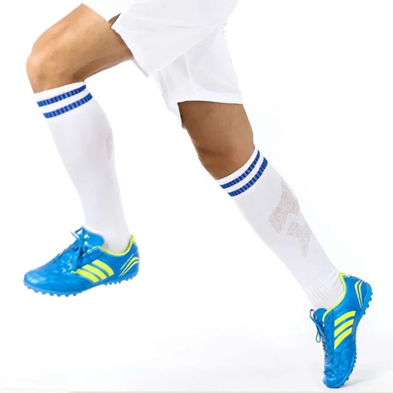 Children adult Football Sports Socks Long Knee