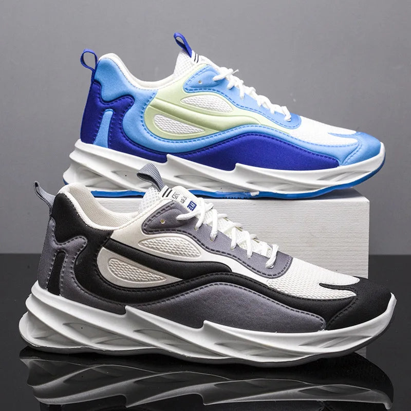 2024 Cloth Breathable Thick-soled Casual Sports Shoes
