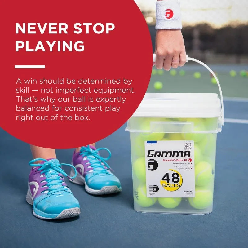 Sports Pressureless Tennis Balls Box, Bulk Tennis Balls