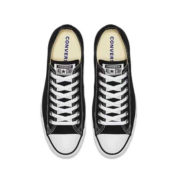 Converse Chuck Taylor All Star Men and Women Skateboarding Shoes Low-top Outdoor Lightweight Vintage Sneaker White