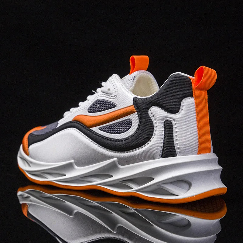 2024 Cloth Breathable Thick-soled Casual Sports Shoes