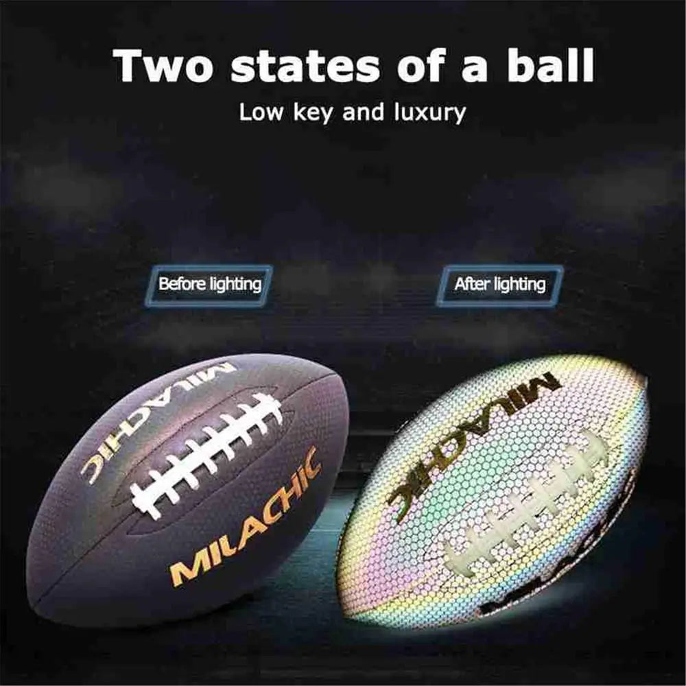 Reflective American Football Luminous Wear-resistant Training Ball