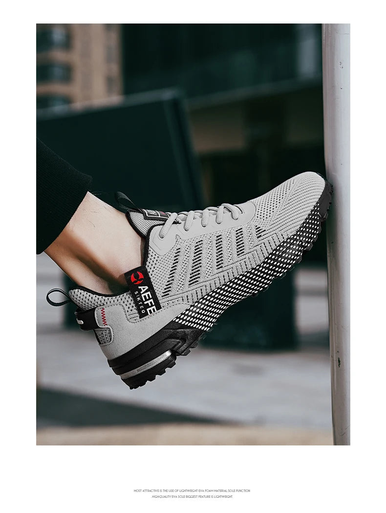 Men Running Shoes Breathable Outdoor Lightweight Sneakers