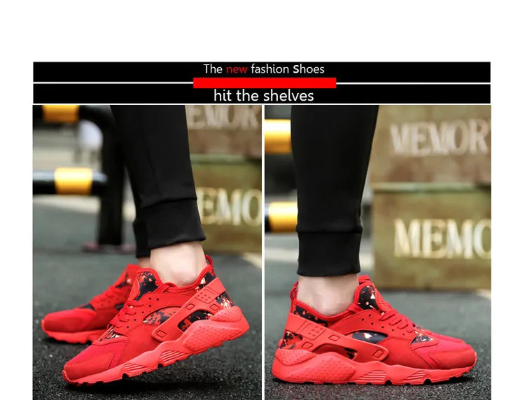 Unisex Camouflage Sneakers Mesh Sports Running Shoes