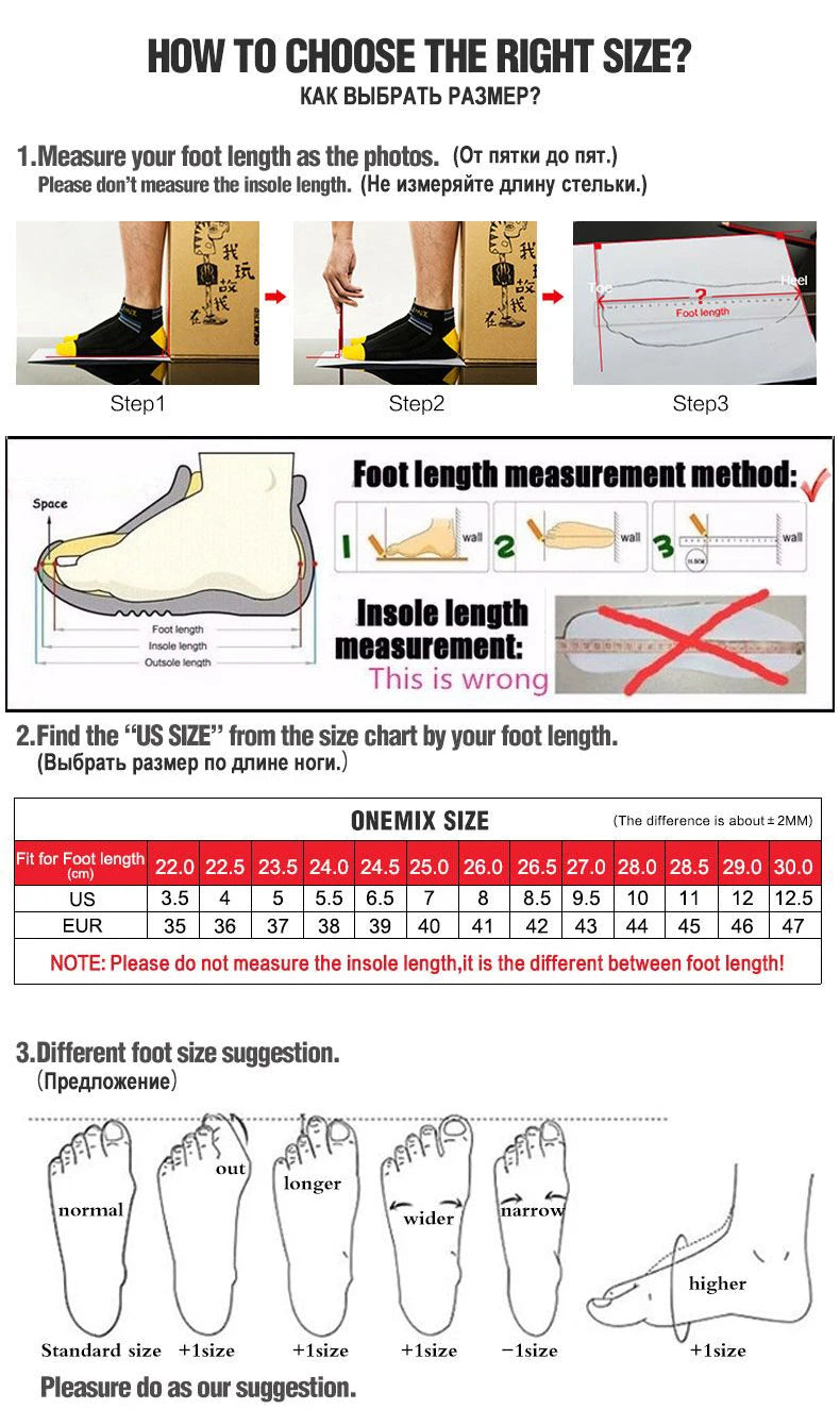 ONEMIX Trail Running Shoes Camping Athletic Shoes