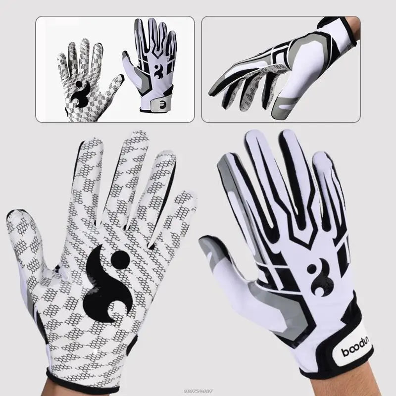 Youth Baseball Batting Gloves American Football Non-slip Gloves