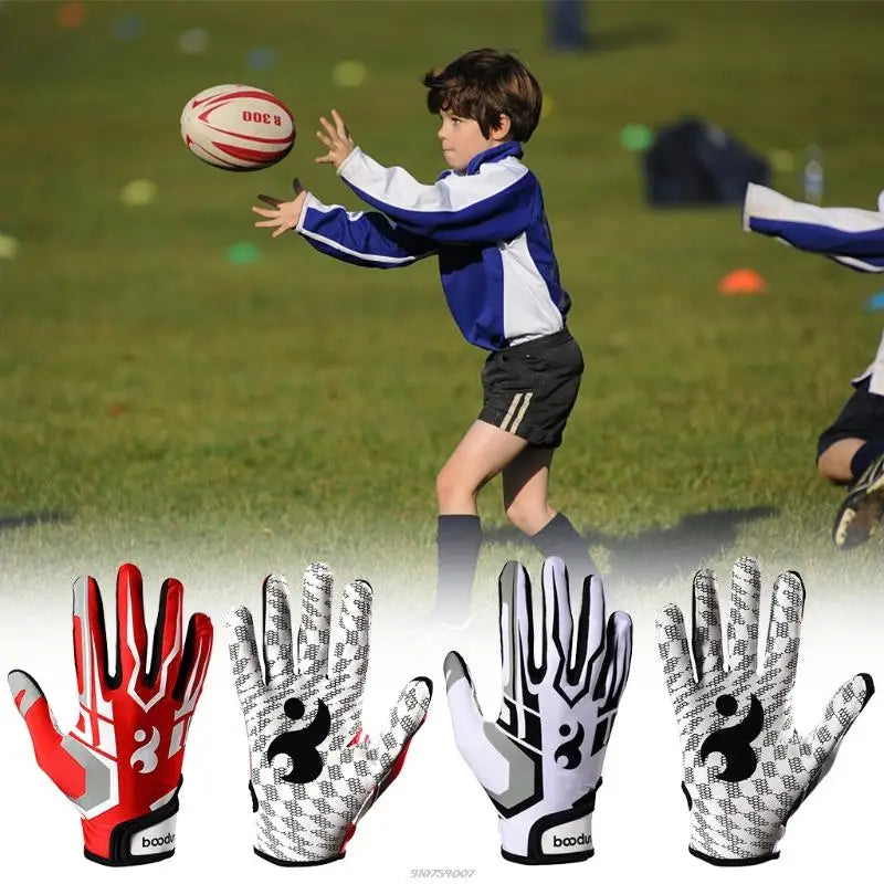 Youth Baseball Batting Gloves American Football Non-slip Gloves