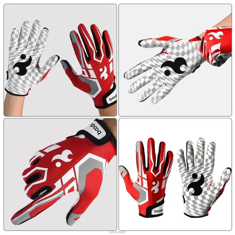 Youth Baseball Batting Gloves American Football Non-slip Gloves