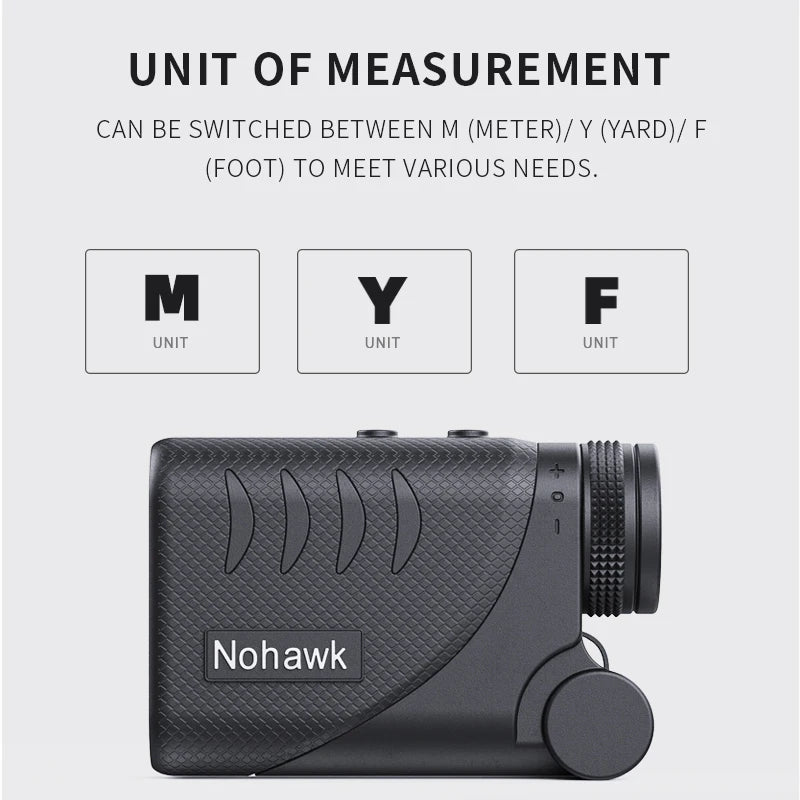 Nohawk Multifunctional Golf Laser Rangefinder Telescope