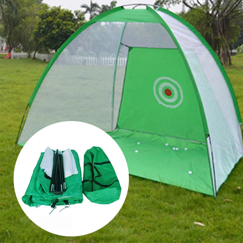 Indoor 2M Golf Practice Net Tent Golf Hitting Cage