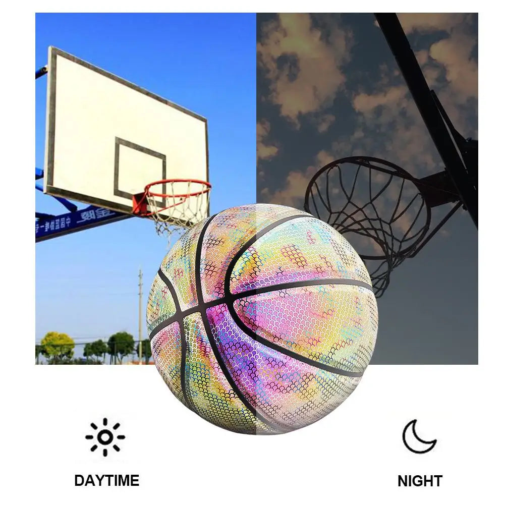 Light Up Basketball Glow in The Dark Basketball Official Size& W