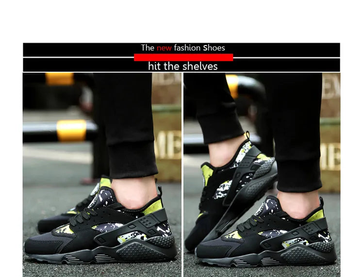 Unisex Camouflage Sneakers Mesh Sports Running Shoes