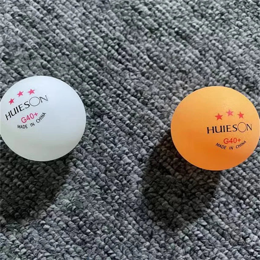 New Huieson 3 Star Ping Pong Balls ABS+ Material Professional Table Tennis Balls TTF Standard Table Tennis For Competition