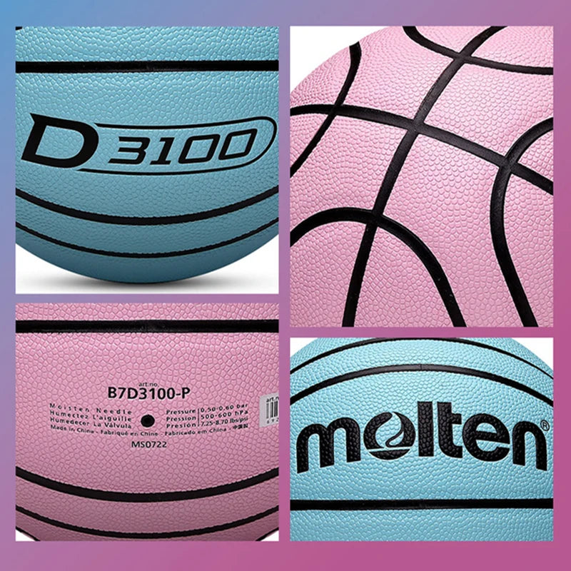 Molten Basketball Official Size 7/6/5 Soft Wear-resistant