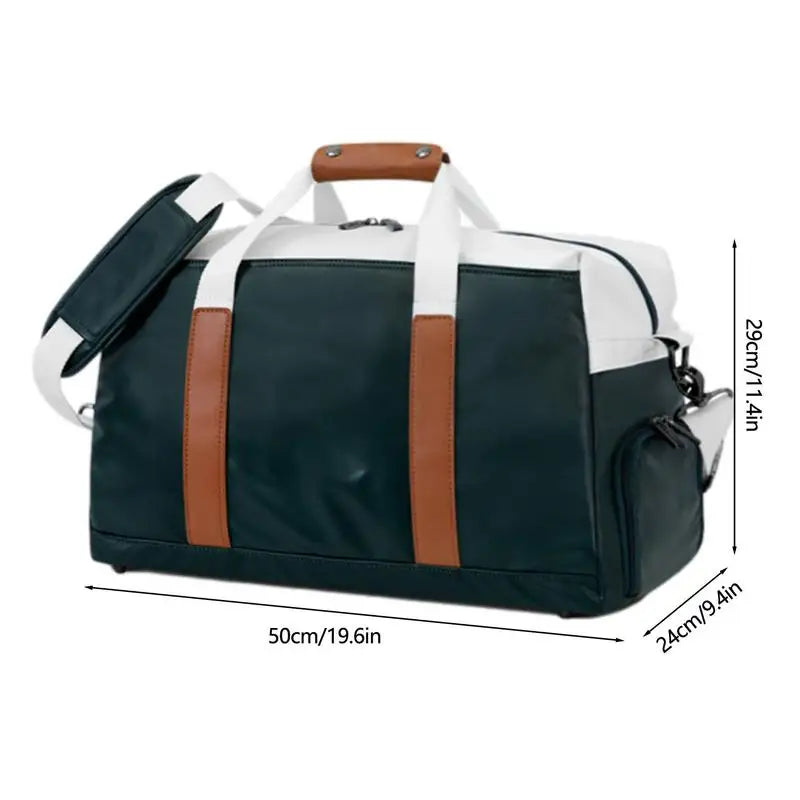 Weekend Bags Travel Overnight Bag Shoe Compartment Lightweight Duffel