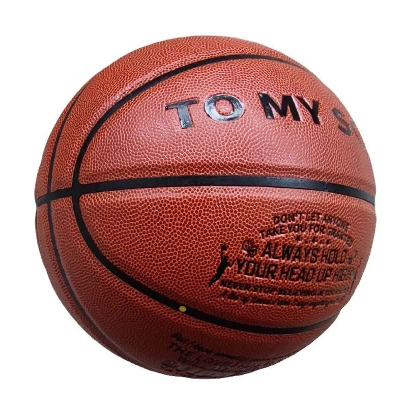 1 pc Indoor and outdoor Size 7 Brown basketball