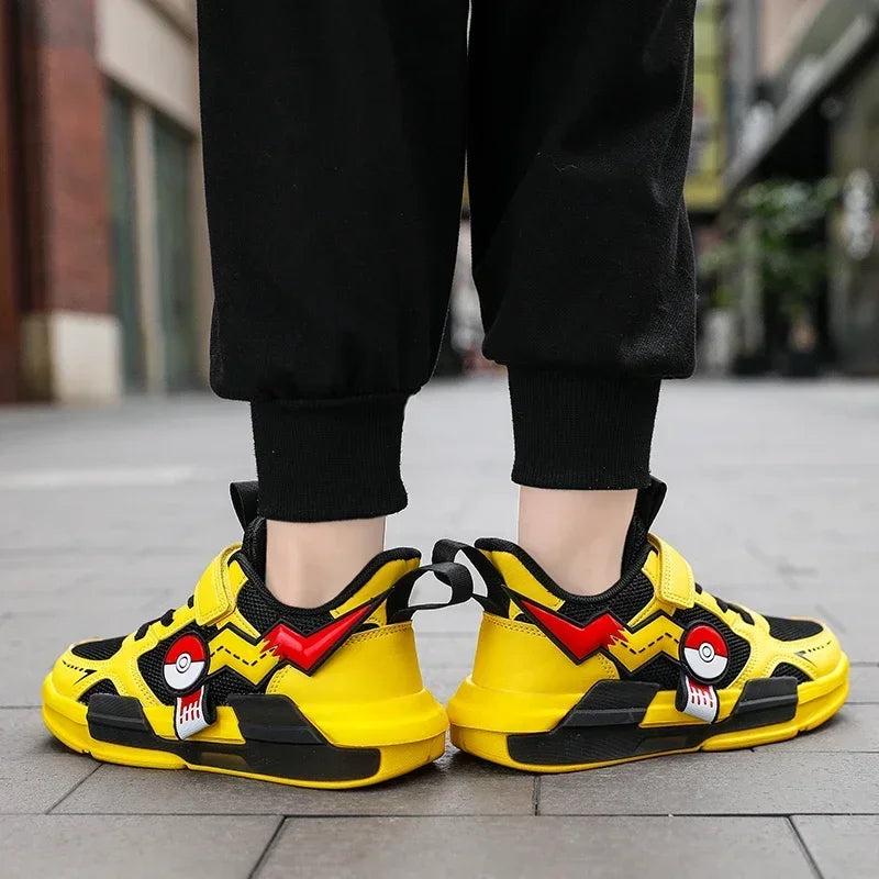 Kid Casual Sneakers Pikachu Sports Running Shoes