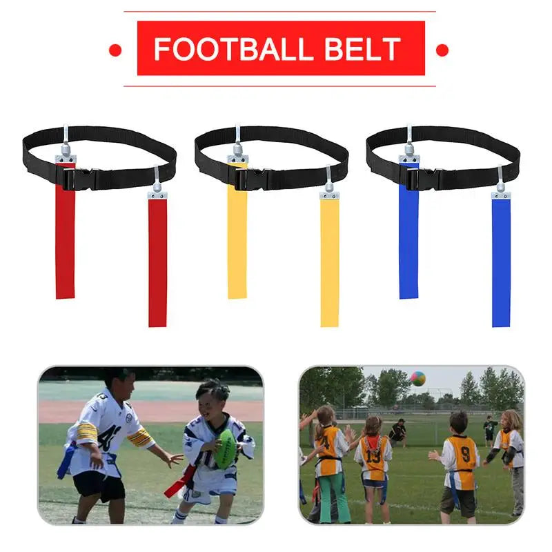 American Football Adjustable Waist Strap Flag Adjustable Ribbon belt