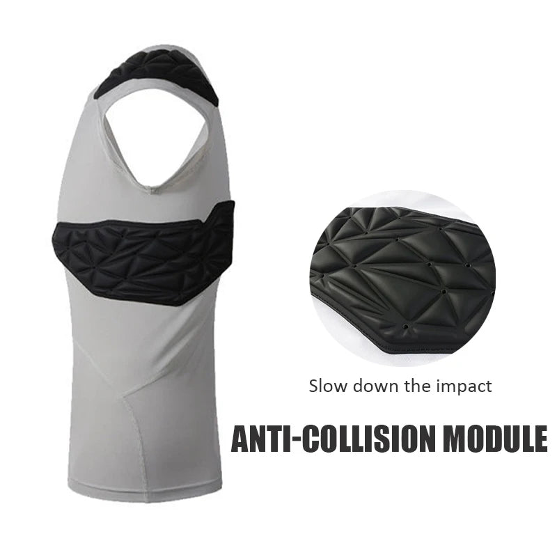 Anti-Collision Vest Safety Protective Gear American Football