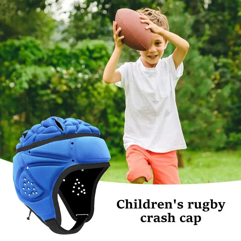 Football Headguards Adjustable Goalkeeper Soft Helmet youth