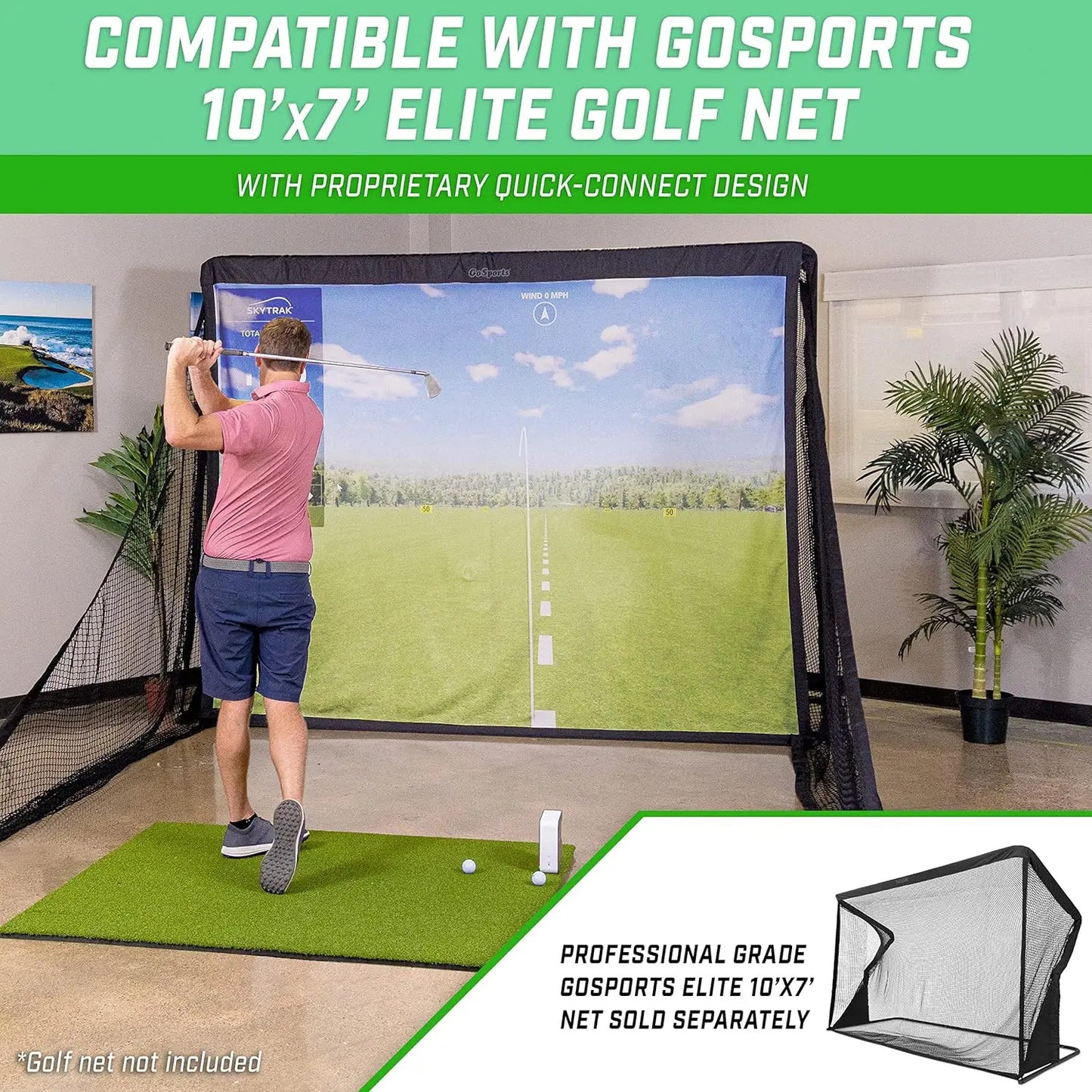 Golf Simulator Impact Screen - Choose