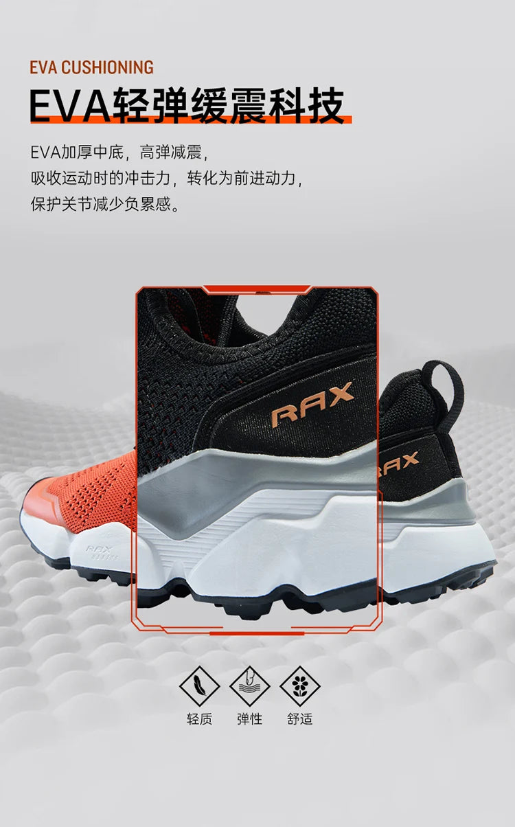 RAX Breathable Hiking Lightweight Walking Sport Sneakers