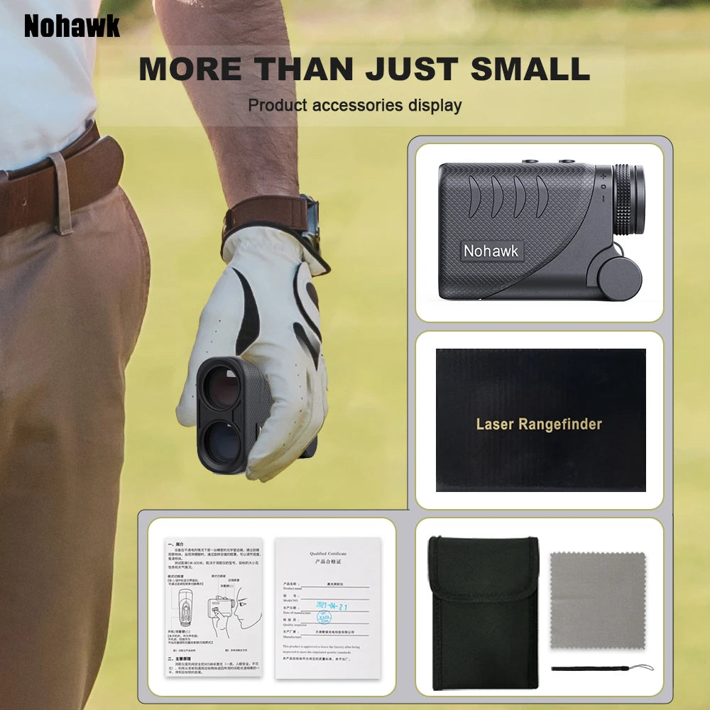 Nohawk Multifunctional Golf Laser Rangefinder Telescope