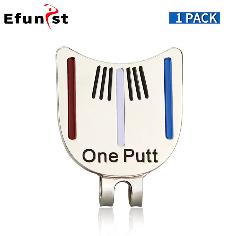 1Pcs Golf Ball Marker Golf Cap Clips With Magnet Mark Golf Ball Position Removable Metal Various Styles Men Women Drop Ship