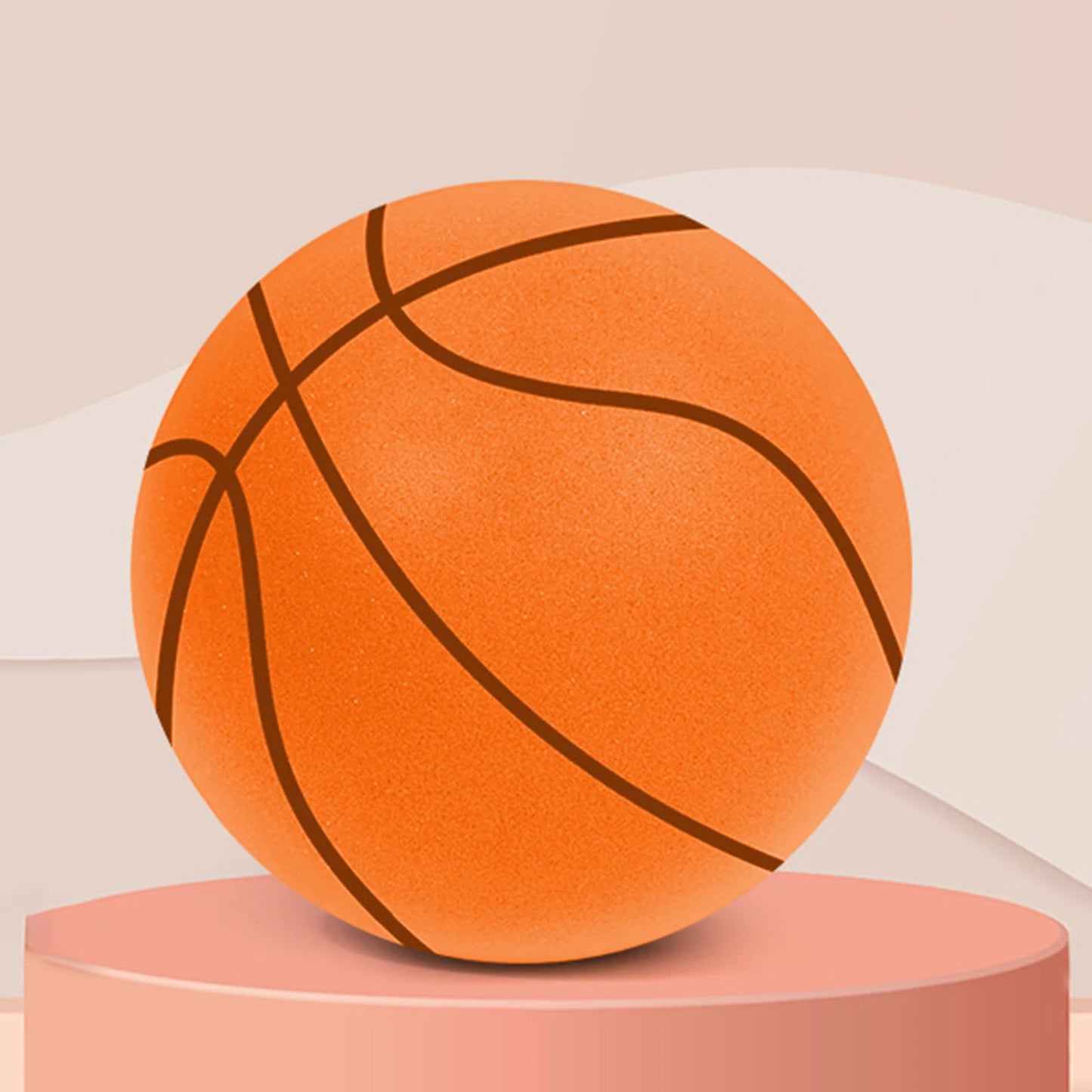 Bouncing Mute Ball Indoor Silent Basketball 24 cm