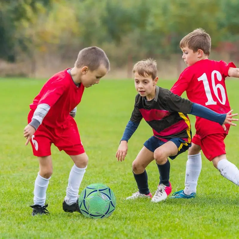 Light Up Flexible Luminous Soccer Ball Size 5 School Training