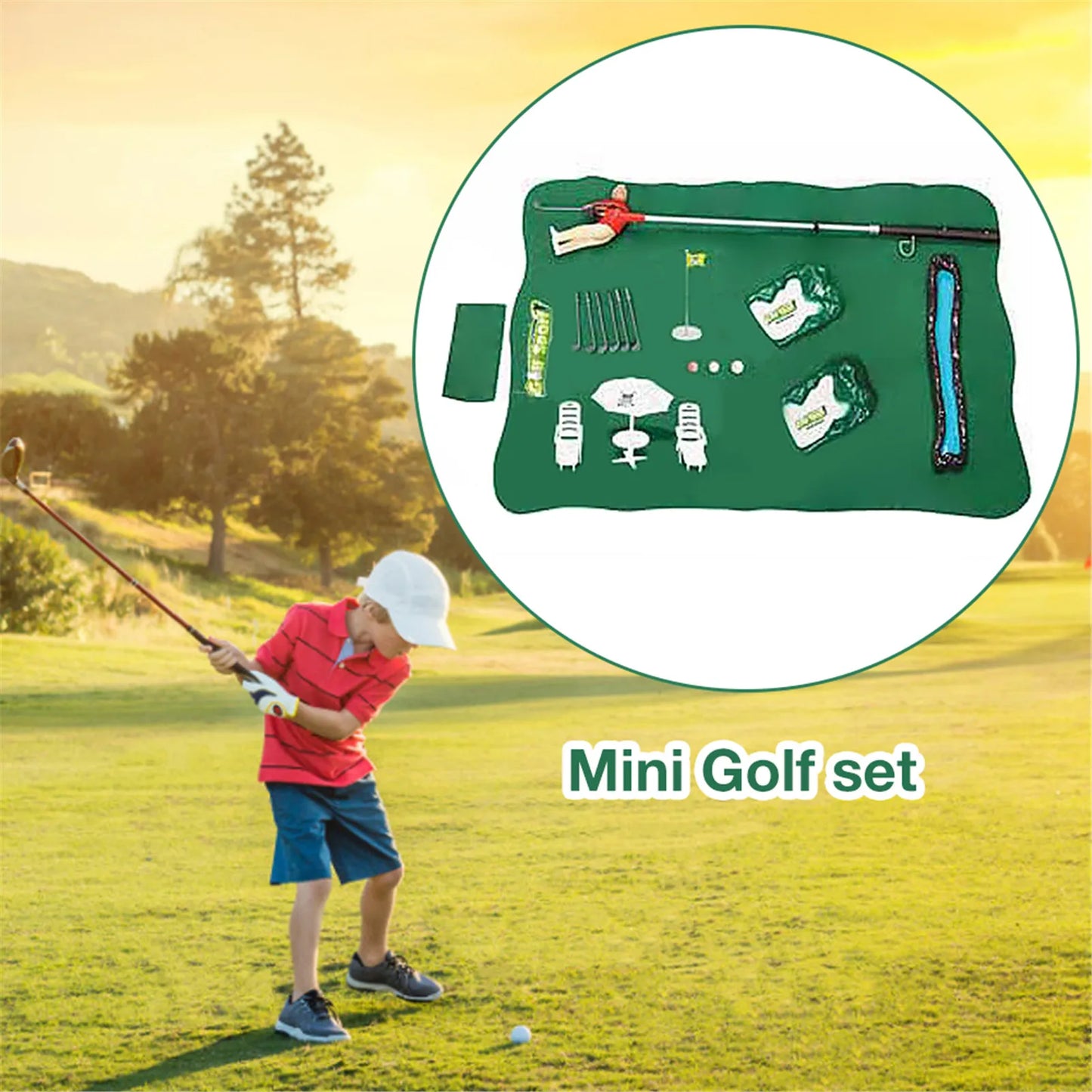 Mini Golf Professional Practice Sport Set