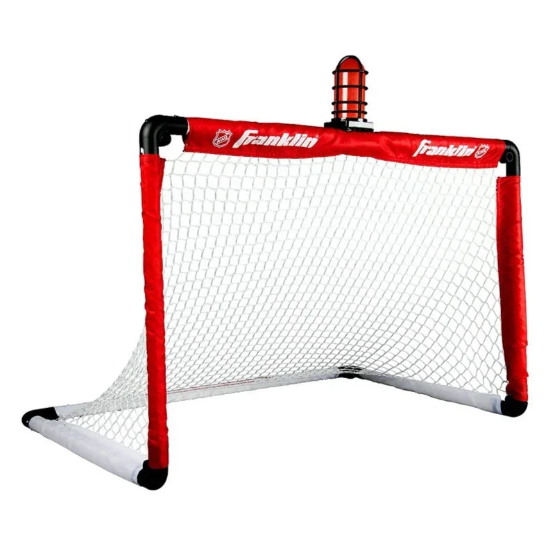 Mini Hockey Goal Set - Light Up Stick ball