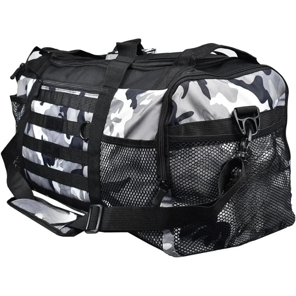 Gym Duffle Bag- Workout, with Shoes Compartment