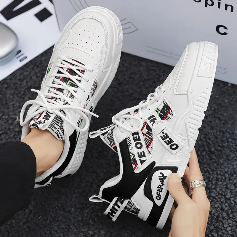 Skateboard Shoes Summer Sneakers Leather Casual Sports